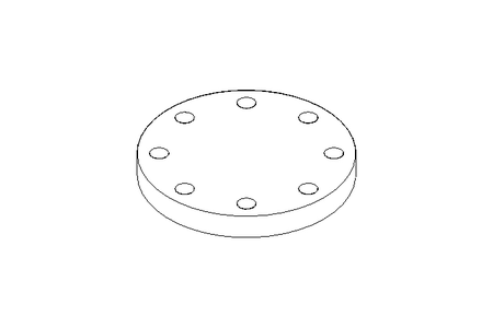 Flansch DN 80 PN 40 1.0460 DIN EN 1092-1