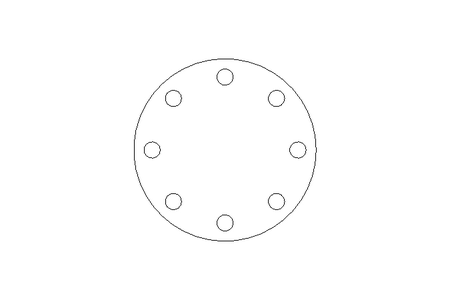 Flansch DN 80 PN 40 1.0460 DIN EN 1092-1