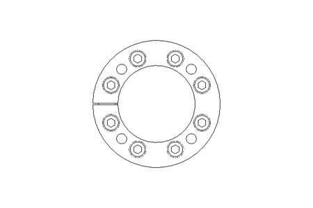 Clamping element D90 d60 2084Nm