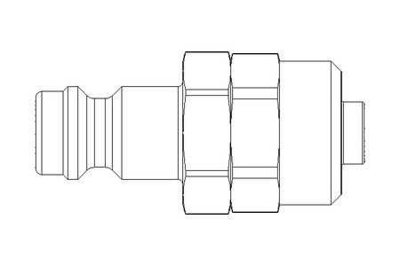 Kupplungsstecker Schlauch LW 8 1.4404