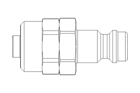 Kupplungsstecker Schlauch LW 8 1.4404