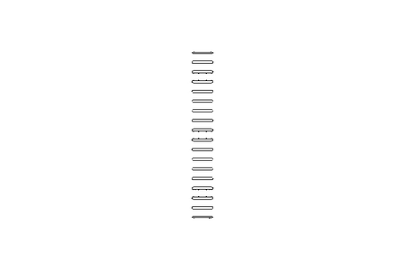 Druckfeder D1=5,5 D2=4,5 L=44,5 5,43N