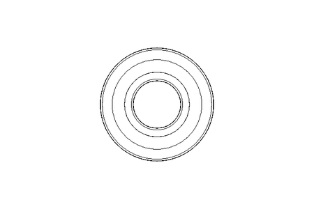 Deep groove ball bearing 698 ZZ 8x19x6