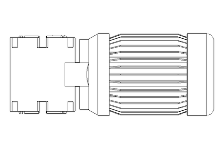 Schneckengetriebemotor 0,25kW 14 1/min