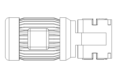 Schneckengetriebemotor 0,25kW 14 1/min