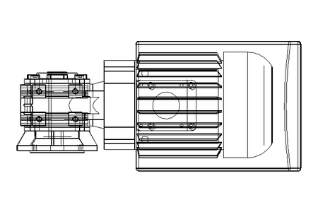 Schneckengetriebemotor 0,37 kW