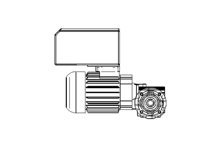 Schneckengetriebemotor 0,37 kW