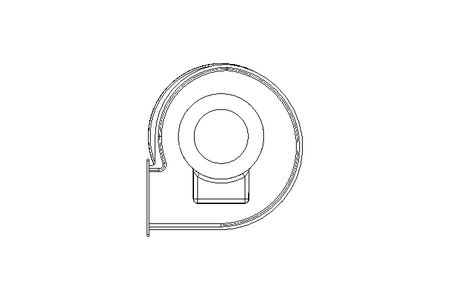 Radial flow fan 400V 150W