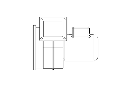 Radial flow fan 400V 120W