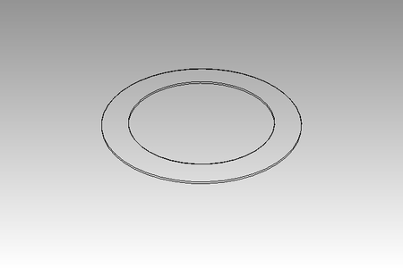 Flange seal DN125 DIN2690