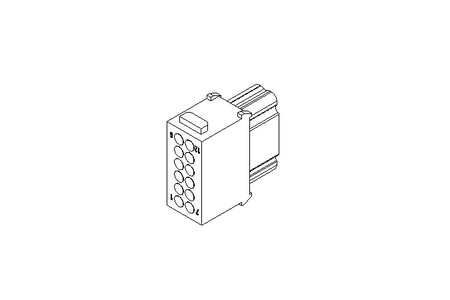 Crimp terminal female insert