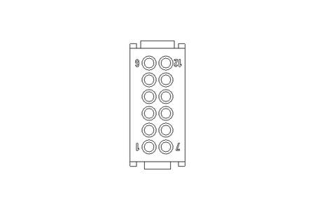 Crimp terminal female insert