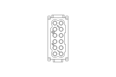 Crimp terminal female insert