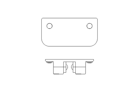 STRAIGHT ACTUATOR W/ BALL ADJUSTMENT