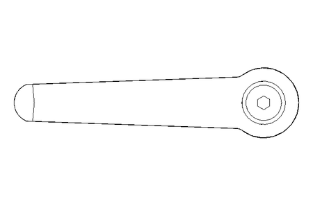 Klemmhebel M8x63 1.4305