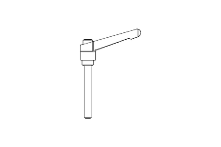 Klemmhebel M8x63 1.4305