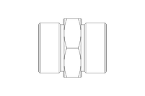 Doppelnippel A32BM-32BM 2"-2" St-Zn