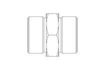 Doppelnippel A32BM-32BM 2"-2" St-Zn