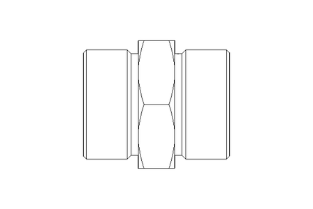 Doppelnippel A32BM-32BM 2"-2" St-Zn