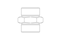 Doppelnippel A32BM-32BM 2"-2" St-Zn