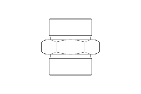 Doppelnippel A32BM-32BM 2"-2" St-Zn