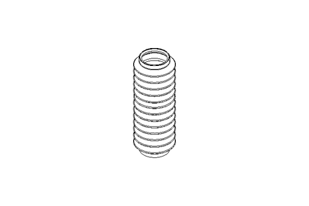 Rubber bellows L=35-210 d=43 EPDM