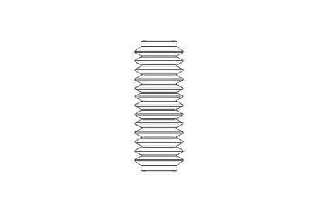 Rubber bellows L=35-210 d=43 EPDM