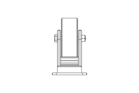 Lenkrolle 100x40 350kg