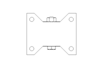 Bockrolle 100x40