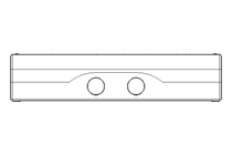 Gehäuse 6-fach 252x80x56 PC