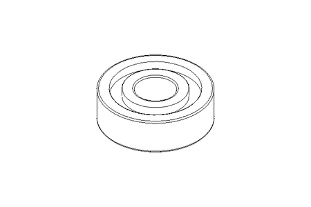 Rillenkugellager 608 2RS 8x22x7