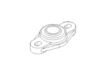 Flange bearing EFOM 20x47