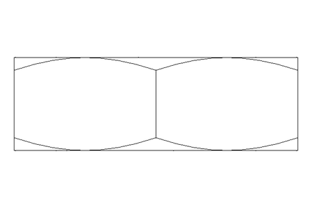 Hexagon nut M36x3 St-Zn DIN439