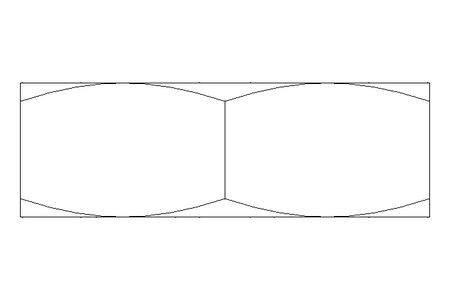 Hexagon nut M36x3 St-Zn DIN439