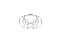 Plain bearing bush GFM 8x10x15x3x1