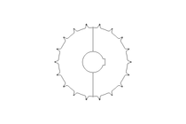 CHAIN WHEEL/SPROCKET