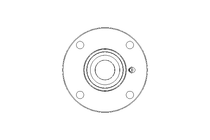 Flange bearing RMEO FA125.8 60x256x68.4