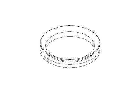 V-ring seal 50A 45x5 NBR