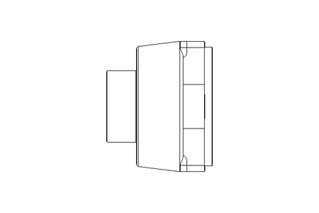 Flange bearing RCJTZ KRR-B 20x60.5x45.6