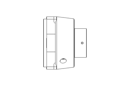 Flange bearing RCJTZ KRR-B 20x60.5x45.6