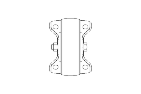 Bockrolle 150x50 600kg