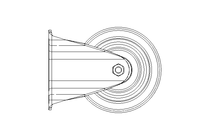 Bockrolle 150x50 600kg