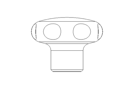 NIROSTA-Sterngriff GN 5335-40-M8-E