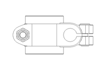 Kreuzklemmstück D=20 B=40