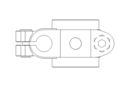 Kreuzklemmstück D=20 B=40