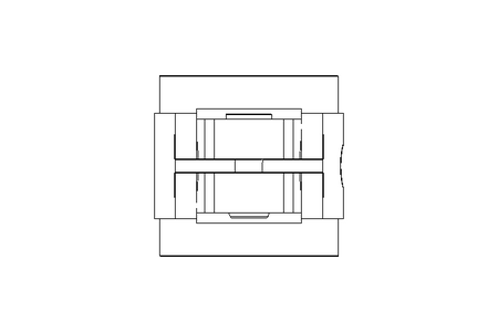 Kreuzklemmstück D=20 B=40