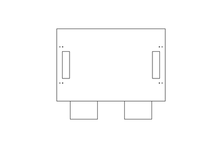 Control cabinet 800x1200x600mm