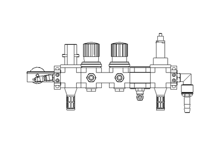 AIR SERVICE UNIT  1/4"   11911200