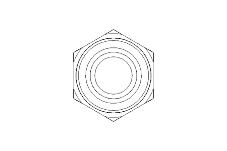 Threaded connector L 10/10 St ISO8434