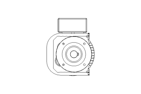 Spur gear motor 0.37kW 71 1/min